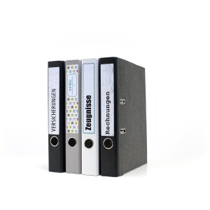 HERMA 10739 Štítky na zakladače A4 192x38mm biele permanentné pre úzke zakladače