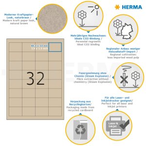 HERMA 10752 Etikety A4 48,3x33,8 mm...