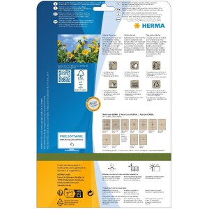 HERMA 10755 Etikety Silphie papier A4 99,1 x 67,7 mm...