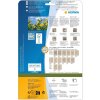 HERMA 10761 Etikety Silphie papier A4 Ø 40 mm prírodná hnedá permanentná
