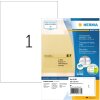 HERMA 10783 Priehľadné fóliové etikety A4 210x297 mm matné odolné proti poveternostným vplyvom