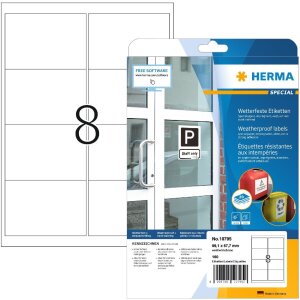 HERMA 10795 Štítky odolné voči...