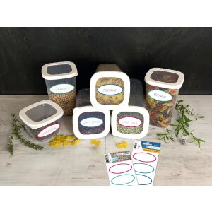 HERMA 15663 DOMÁCE etikety trojfarebné oválne 76x35 mm 18 kusov