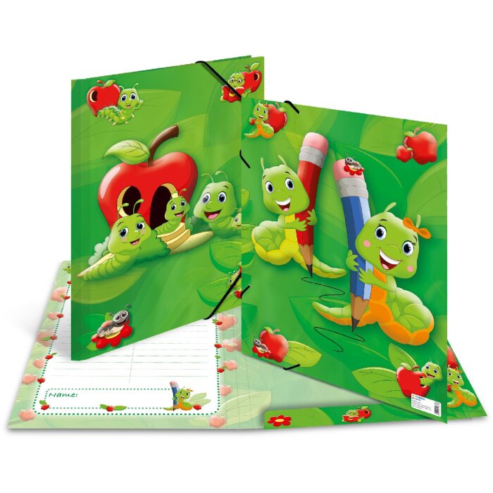 HERMA 19633 A3 Kartónový priečinok Fritz the Worm