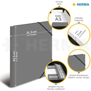 HERMA 19633 A3 Kartónový priečinok Fritz...