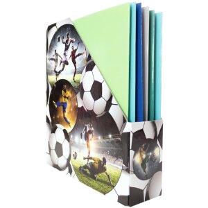 HERMA 19716 Kartónový organizér A4 s futbalovým dizajnom s otvorom na uchopenie