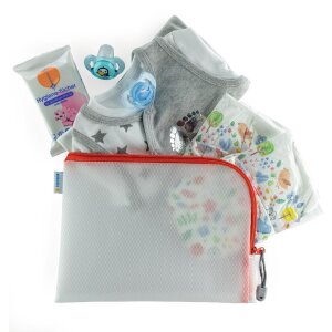 HERMA 20008 Univerzálne vrecko A5 26x20cm červené na zips