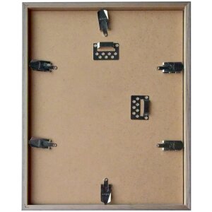 Nielsen Quadrum drevený rám 30x40 cm havran čierny normálny profil skleneného bloku