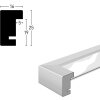 Nielsen Quadrum drevený rám 30x40 cm havran čierny normálny profil skleneného bloku