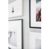 Nielsen Quadrum drevený rám 30x40 cm havran čierny normálny profil skleneného bloku