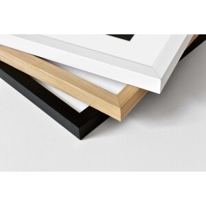 Nielsen drevený obrazový rám Skava čierny 50x70 cm passe-partout 40x60 cm