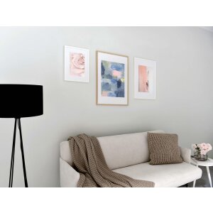 Nielsen drevený rám obrazu Skava čierny 24x30 cm s paspartou 18x24 cm