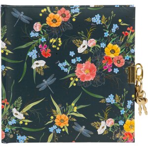 Goldbuch diár Verano tmavý 16,5x16,5 cm 96...