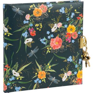 Goldbuch diár Verano tmavý 16,5x16,5 cm 96 bielych strán