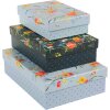 Súprava kartónových krabíc Goldbuch Verano 3 kartónové krabice