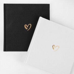 Plátenný fotoalbum Walther Emotion 20x20 cm 40 bielych strán