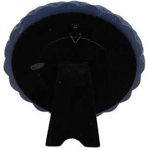 Clayre & Eef 2F1035 Rám na obraz modrý Ø 16x2 cm - Ø 8 cm