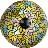 LumiLamp 5LL-6312 Tiffany stolová lampa zelená Ø 40x60 cm E27-max 2x60W