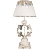 Clayre & Eef 5LMC0032 Stolná lampa béžová sivá Ø 40x79 cm E27-max 1x60W