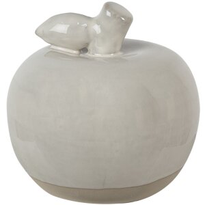 Clayre & Eef 6CE1592M Dekoratívne jablko béžová Ø 10x10 cm