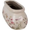 Clayre & Eef 6CE1602S Kvetináč do interiéru ružovo-béžový 18x7x7 cm