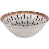Clayre & Eef 6CEBO0062 Misa na polievku bielo-čierna Ø 15x5 cm - 300 ml