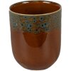 Clayre & Eef 6CEMU0137 Hrnček hnedý Ø 7x8 cm - 150 ml
