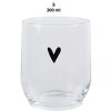 Clayre & Eef 6GL4398 Pohár na vodu transparentný 300 ml