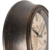 Clayre & Eef 6KL0801 Nástenné hodiny hnedé béžové Ø 23x5 cm - 1xAA