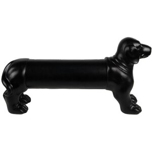 Clayre & Eef 6PR3862 Kalendár Pes čierny 31x8x15 cm