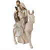 Clayre & Eef 6PR3929 Vianočná dekorácia Christmas Group Beige 24x16x32 cm