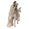 Clayre & Eef 6PR3929 Vianočná dekorácia Christmas Group Beige 24x16x32 cm