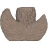 Clayre & Eef 6TE0401S Kvetináč do interiéru Angel Grey 23x13x17 cm