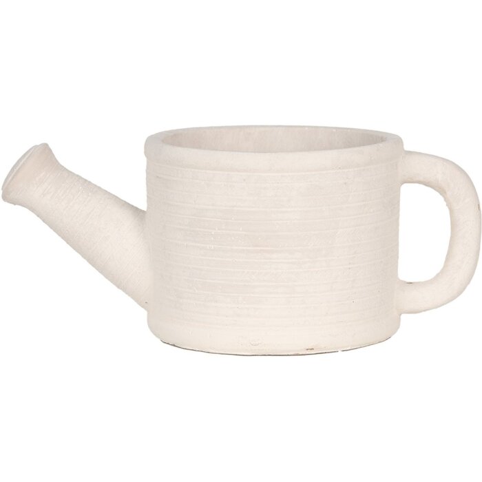 Clayre & Eef 6TE0484LG Kanva na zalievanie kvetináčov v interiéri sivá 27x15x11 cm