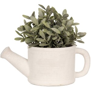 Clayre & Eef 6TE0484LG Kanva na zalievanie kvetináčov v interiéri sivá 27x15x11 cm