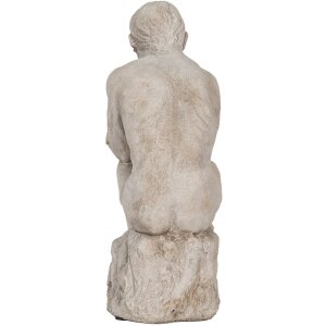 Clayre & Eef 6TE0493 Dekorácia Man Grey 16x12x31 cm