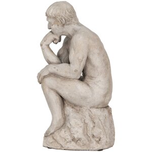 Clayre & Eef 6TE0493 Dekorácia Man Grey 16x12x31 cm