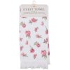 Uterák pre hostí Clayre & Eef CT029 White Pink 40x66 cm
