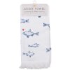 Uterák pre hostí Clayre & Eef CTSSF White Blue 40x66 cm