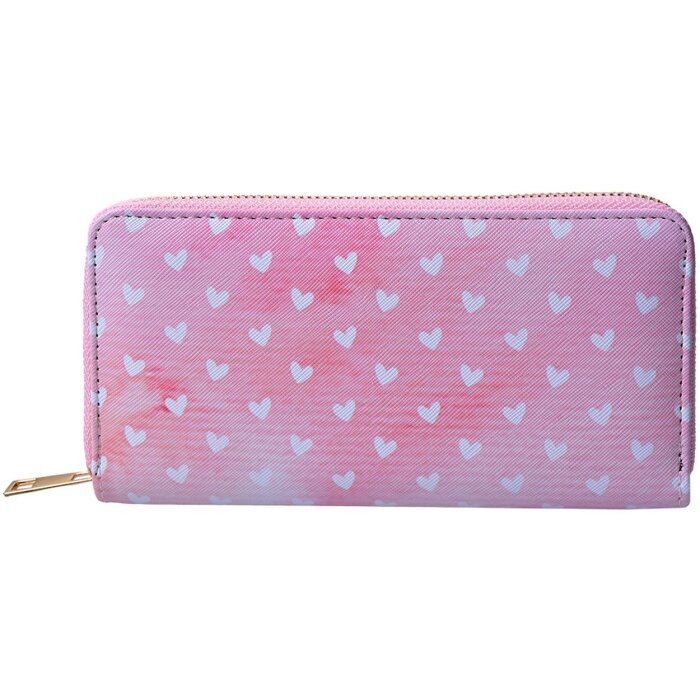 Juleeze JZPU0010-03 Peňaženka ružová, biela 10x19 cm