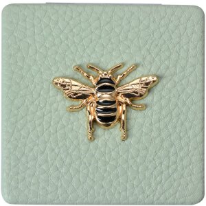 Juleeze JZSP0007GR Ručné zrkadlo zelené 6x6 cm