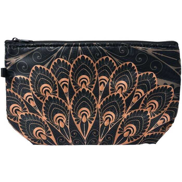 Juleeze JZTB0045 Toaletná taška čierna, béžová 22x13x18 cm