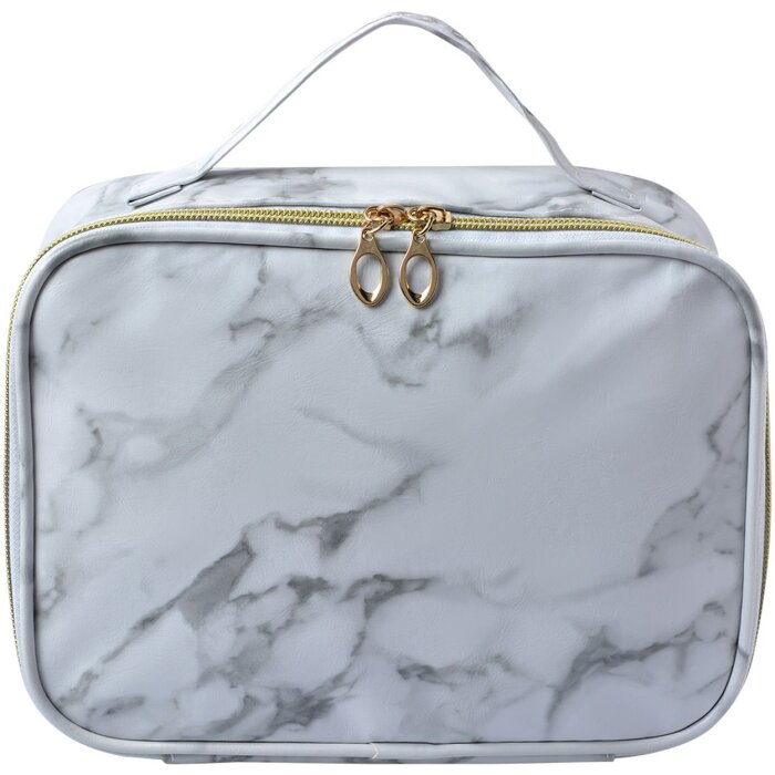 Juleeze JZTB0057 Dámska toaletná taška biela, sivá 21x8x13 cm