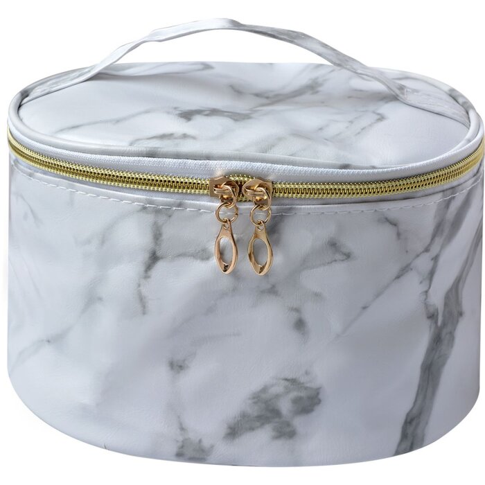 Juleeze JZTB0058 Dámska toaletná taška biela, sivá 21x12x15 cm