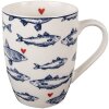 Hrnček Clayre & Eef SSFMU White Blue 350 ml