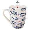 Hrnček Clayre & Eef SSFMU White Blue 350 ml