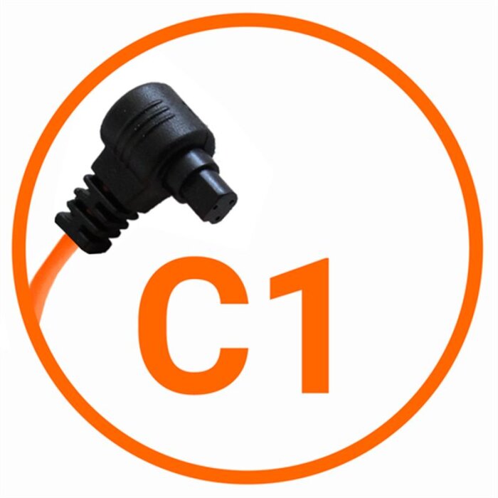 Pripojovací kábel fotoaparátu Miops Canon C1 Orange