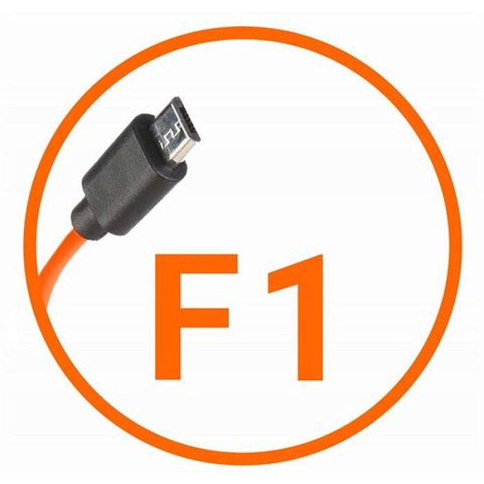 Pripojovací kábel fotoaparátu Miops Fujifilm F1 Orange
