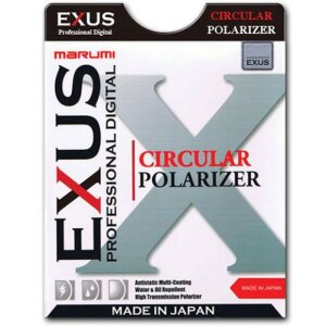 Marumi EXUS Circ. Pola Filter 77 mm na fotografovanie v exteriéri
