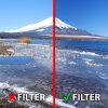 Marumi Slim Fit kruhový polarizačný filter 72 mm Tenký filter s nízkym odrazom Outdoor